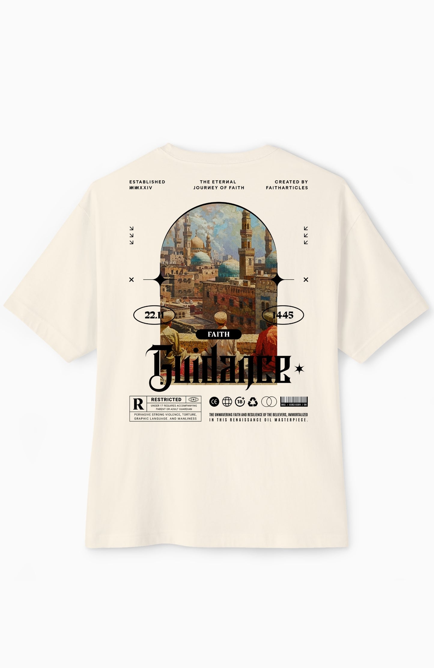 Rooftop In Cairo Oversized T-shirt